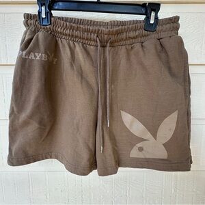 PLAYBOY Brown Casual Men’s Shorts